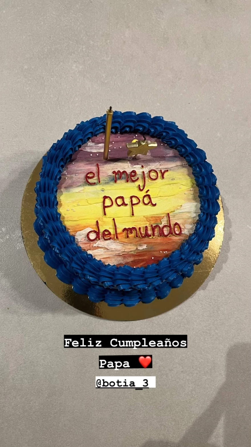Η τούρτα της Ελένης Φουρέιρα