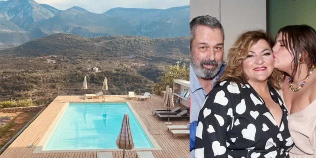 Σταυροπούλου & Χατζηπαναγιώτης: Οικολογικές βίλες με πισίνα, τζάκι και μπάρμπεκιου - ''Στολίδι'' το πέτρινο ξενοδοχείο τους στη Μάνη