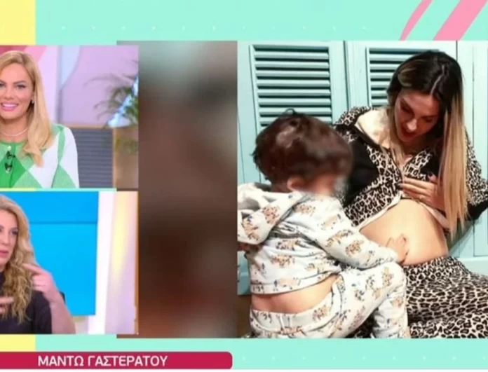 Μαντώ Γαστεράτου: Αυτή είναι η γνωστή παρουσιάστρια που θα βαφτίσει το μωρό της