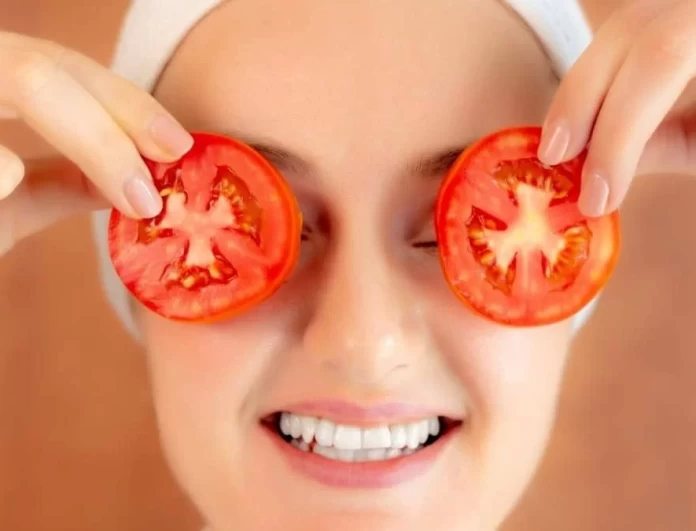 Σπιτική μάσκα προσώπου με ντομάτα - Πως να εξαφανίσετε τα εγκαύματα του ήλιου χωρίς λεφτά