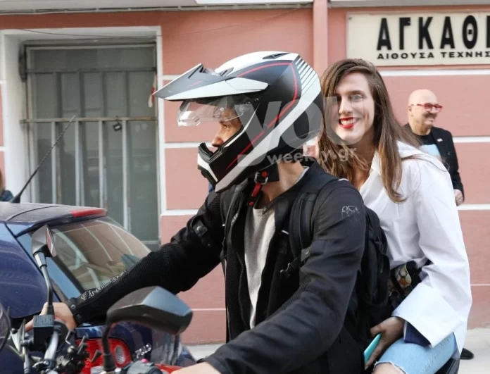 Αυγουστίδης - Κρασσά: Η πρώτη κοινή εμφάνιση, με casual look μετά το γάμο