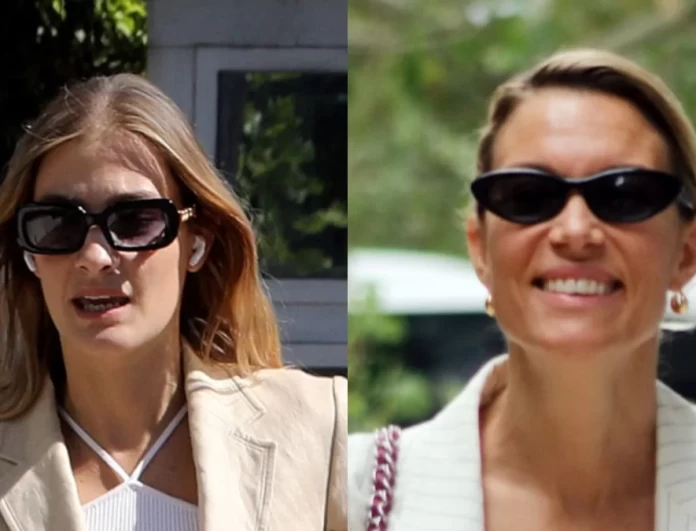 Ισμήνη Παπαβλασοπούλου και Βίκυ Καγιά, με παρόμοιο look στο κέντρο της Αθήνας - Ποια το φόρεσε καλύτερα;