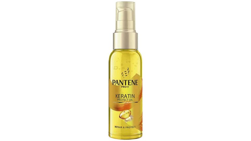 Επανορθωτικό λάδι μαλλιών, Keratin Protect Oil, Repair & Protect, Pantene Pro-V, €9,55 