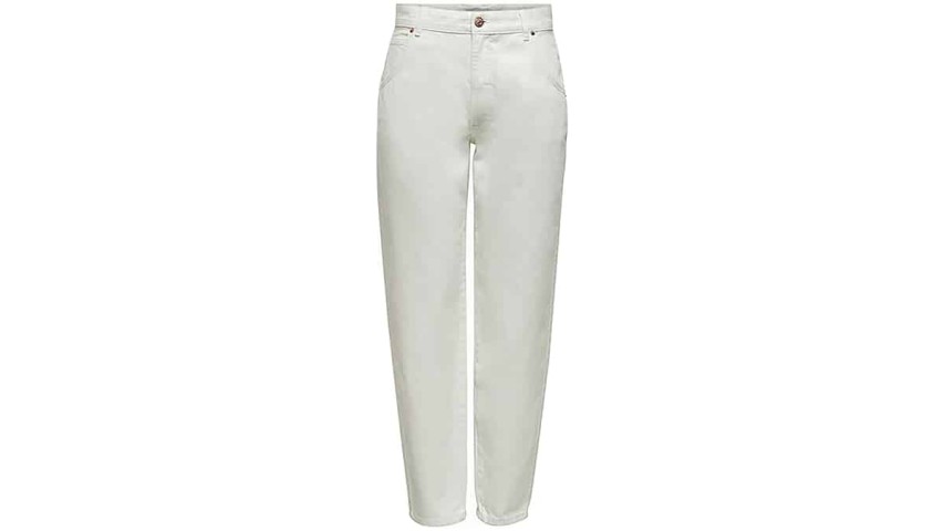 Λευκό jean παντελόνι, Οnly, €39,99, notos.gr