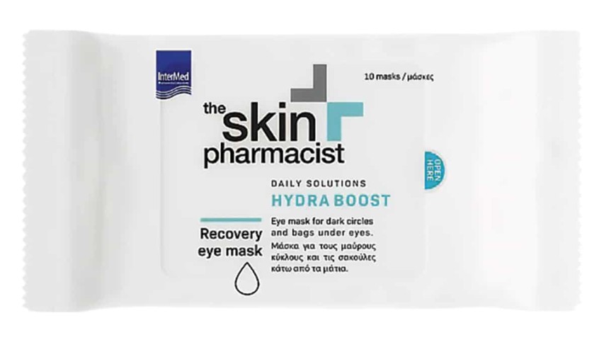 Μάσκα για τους µαύρους κύκλους & τις σακούλες κάτω από τα µάτια, The Skin Pharmacist, Recovery Eye Mask, Daily Solutions, Hydra Boost, InterMed (στα Φαρµακεία από την InterMed) 