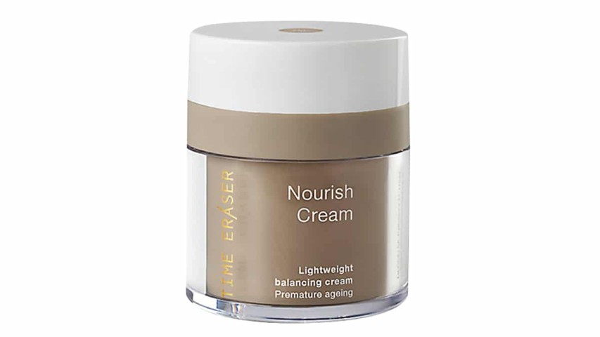 Αντιρυτιδική κρέμα για τις πρώτες ρυτίδες, που θρέφει το δέρμα, προσφέροντάς άμεση λείανση, σφριγηλότητα και λάμψη, Nourish Cream, Time Eraser (στα Φαρμακεία)