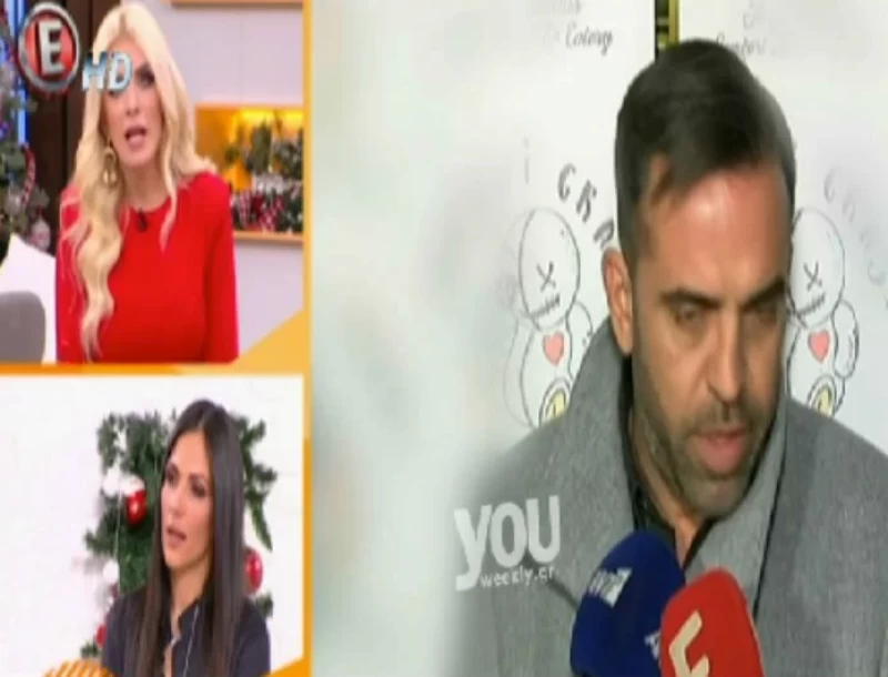 Στέφανος Κωνσταντινίδης: Μίλησε στην Καινούργιου μετά το ρεπορτάζ της για δήθεν καβγά με τη γυναίκα του: \