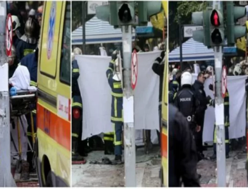 Σκληρές εικόνες: Η στιγμή που οι πυροσβέστες βγάζουν από το κατάστημα την νεκρή της έκρηξης! (photos)