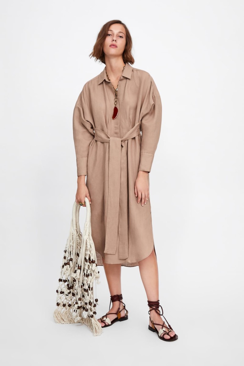 Φόρεμα από το Zara της νέας συλλογής για την Άνοιξη 2019