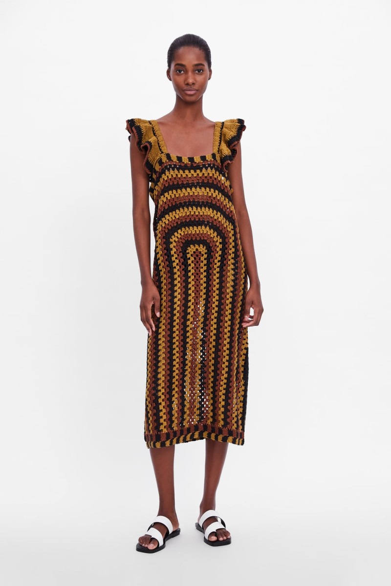 Φόρεμα από το Zara της νέας συλλογής για την Άνοιξη 2019