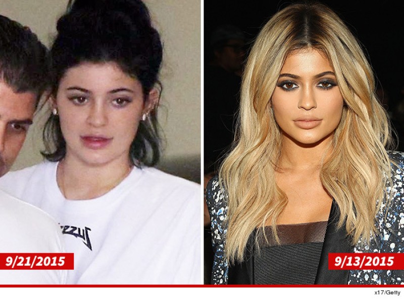 H Kylie Jenner χωρίς μακιγιάζ
