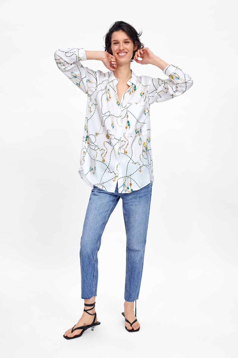 Zara πουκάμισο νέας συλλογής κολεξιόν για την άνοιξη για την ντουλάπα μας