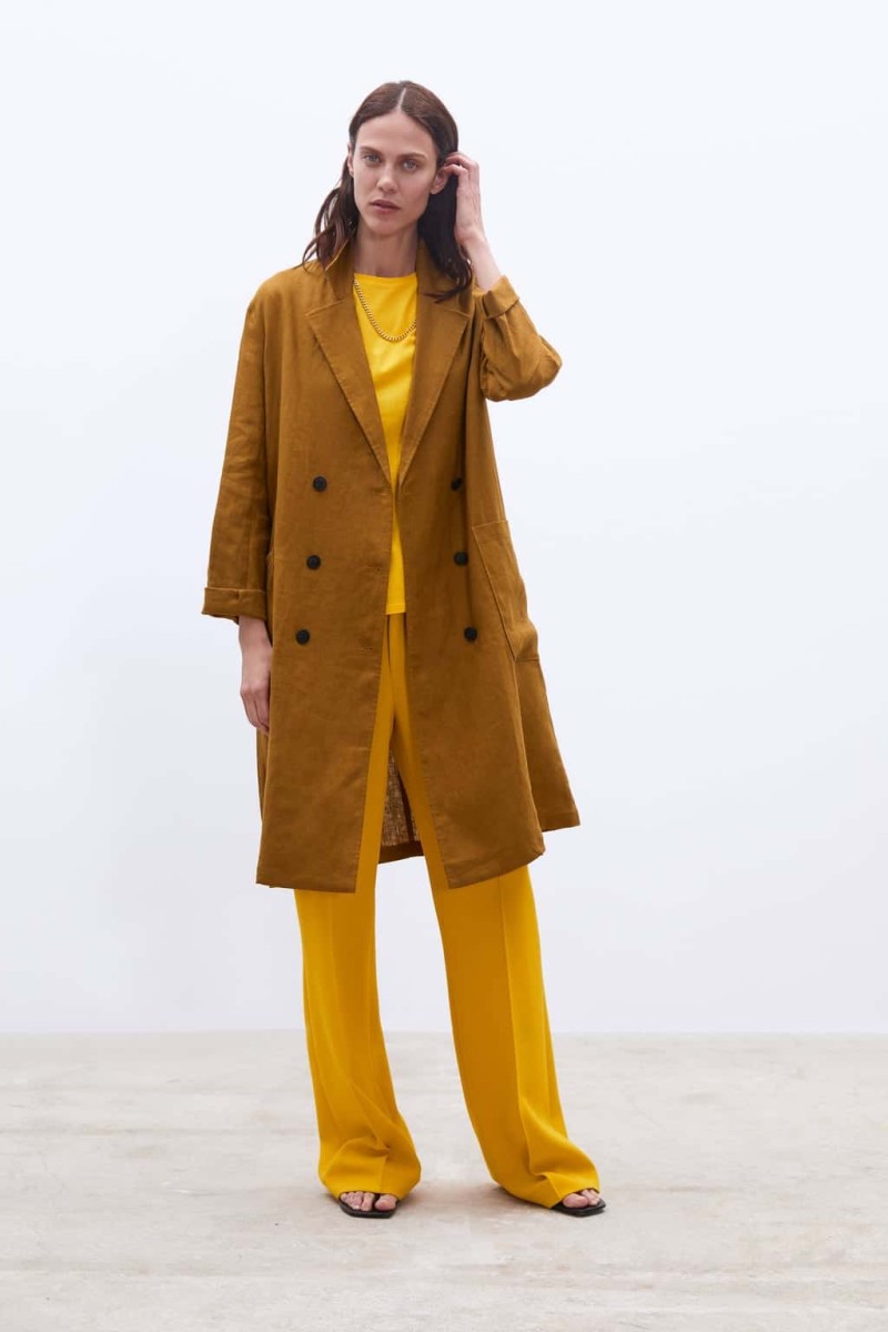 Zara καπαρντίνα νέα συλλογή άνοιξης 2019 διαχρονική