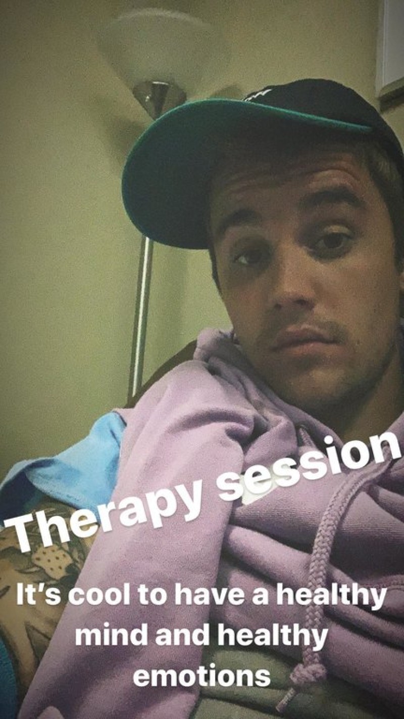 Η ανάρτηση του τραγουδιστή Justin Bieber μέσα από κλινική ψυχικής υγείας