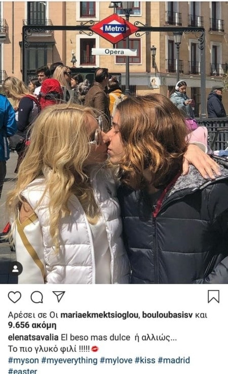 Έλενα Τσαβαλιά: Το φιλί στο στόμα με άντρα που δεν είναι ο Μάρκος Σεφερλής!