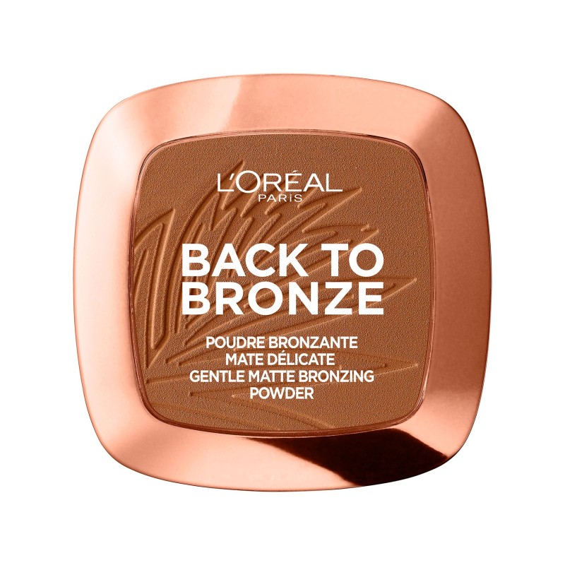 Glowing bronze make-up!