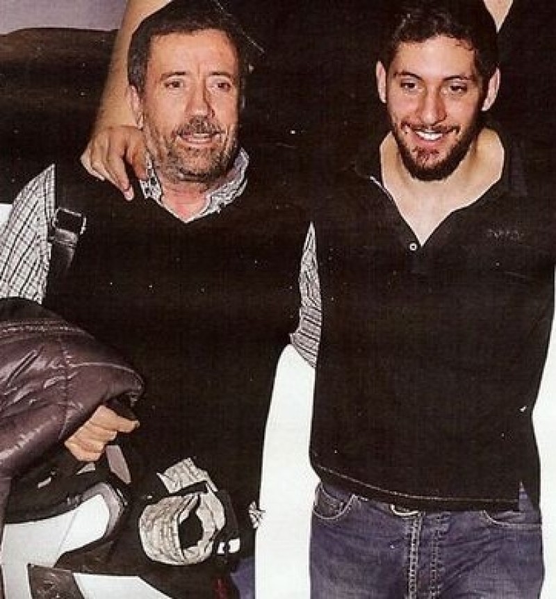 Ο Σπύρος Παπαδόπουλος και ο γιος του