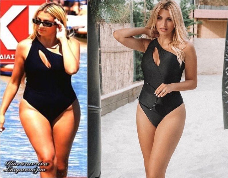 Κωνσταντίνα Σπυροπούλου: Το ίδιο μαγιό σε δύο φωτογραφίες! Πως είναι το σώμα της χωρίς ρετούς!