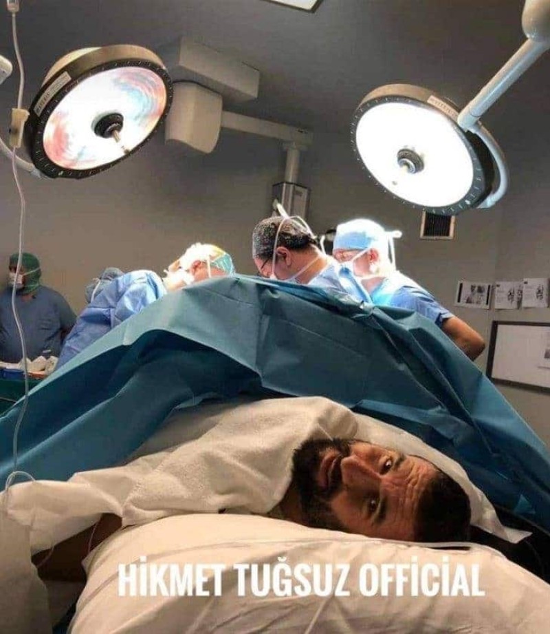 Survivor: Φωτογραφία-σοκ του Χικμέτ στο χειρουργείο!