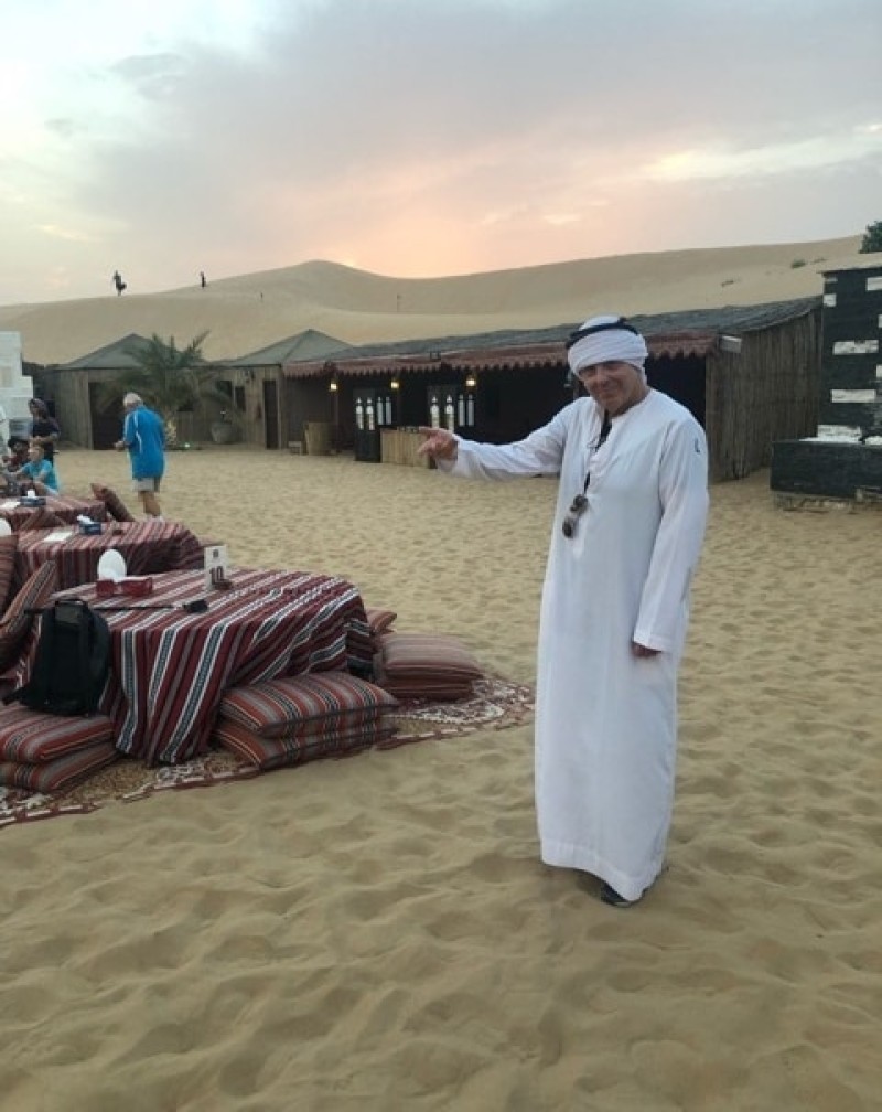Εικόνες: Ο Τάσος Δούσης ταξιδεύει στο μαγευτικό Ντουμπάι! (Βίντεο)