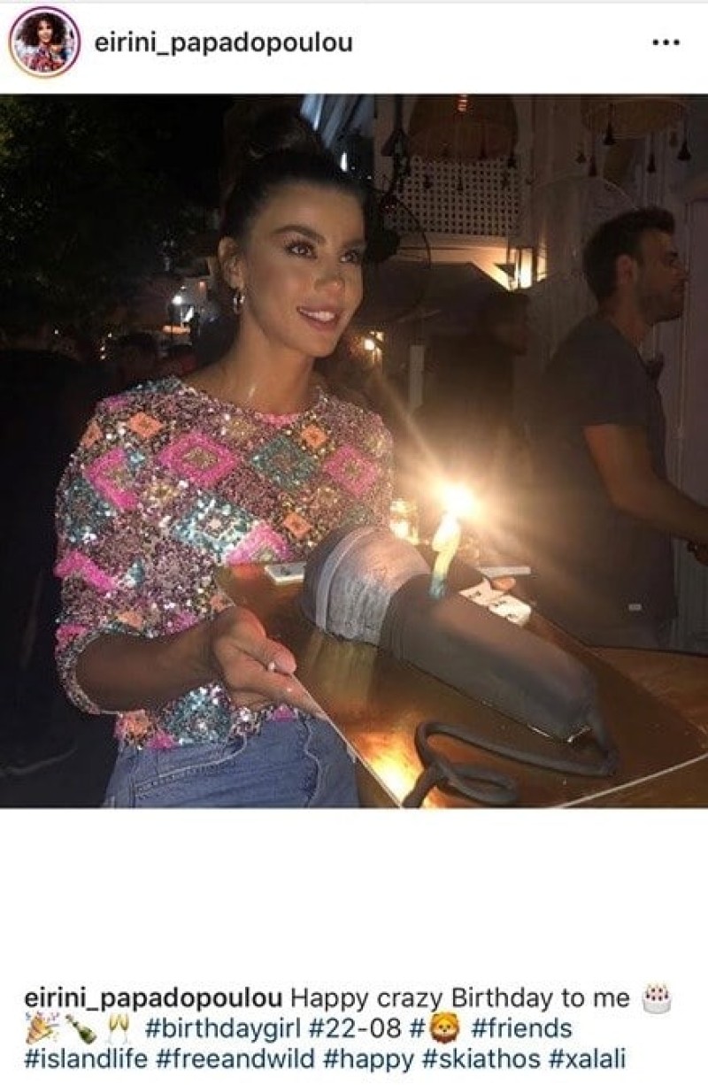  Ειρήνη Παπαδοπούλου: Έχει γενέθλια και το γιορτάζει με μια τούρτα υπερπαραγωγή! Πόσο χρονών έγινε;