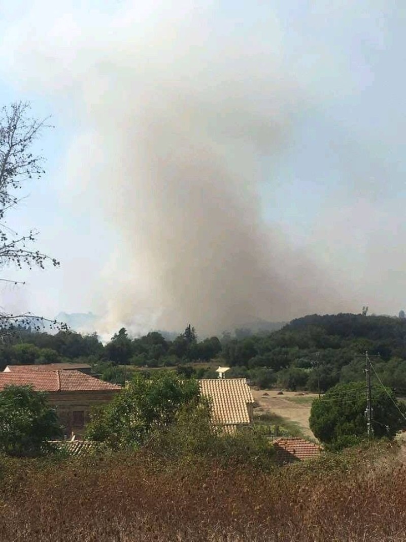 Μεγάλη φωτιά στην Κέρκυρα! Δόθηκε εντολή εκκένωσης σε δύο χωριά! (Βίντεο)