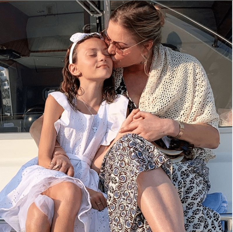 Πασίγνωστη Ελληνίδα της showbiz βάφτισε την κόρη της σε ηλικία 11 ετών! Δείτε τις πρώτες φωτογραφίες!