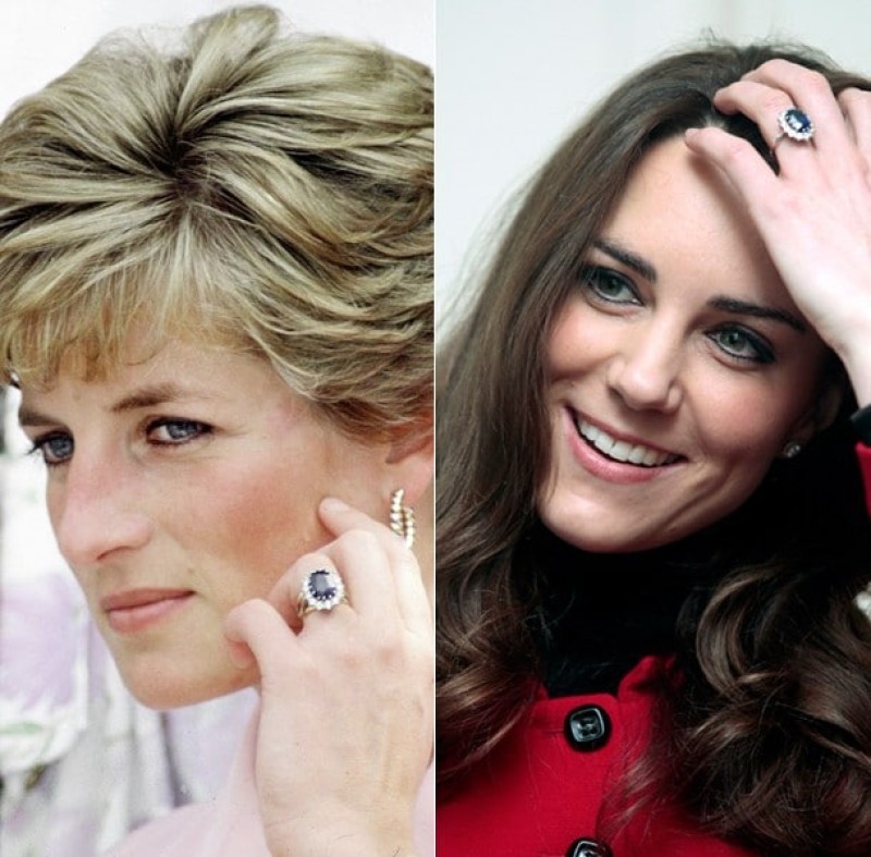 Βόμβα στο Buckingham! H Kate 'έκλεψε' το δαχτυλίδι της Diana!