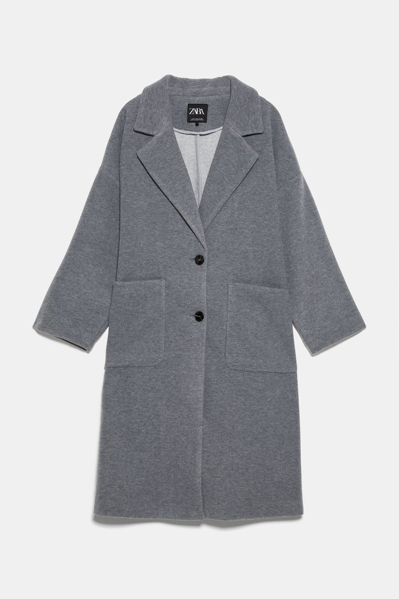 Zara: Εμμονή με αυτό το oversized παλτό! Είναι από τη νέα συλλογή!