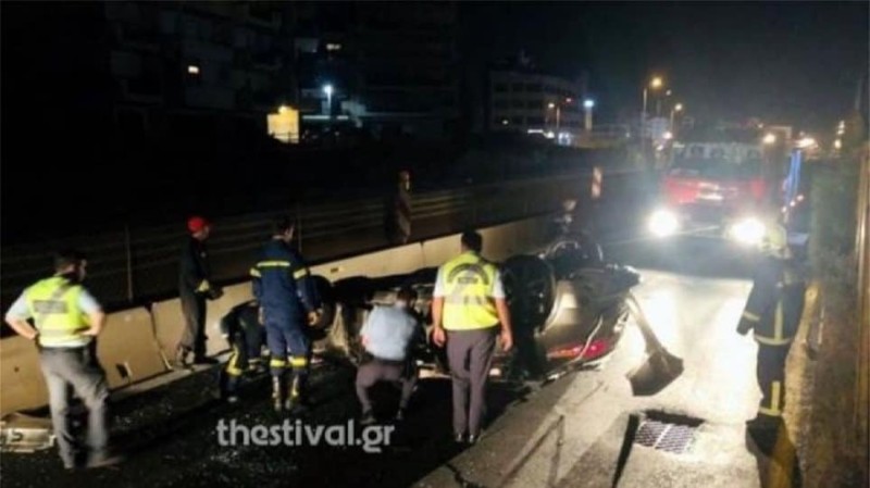 Τραγωδία στην Θεσσαλονίκη! Τροχαίο δυστύχημα με τρεις νεκρούς και 12 τραυματίες!
