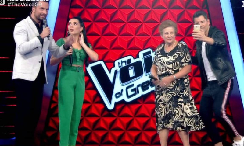 The Voice: Η γιαγιά που «τρέλανε» τον Σάκη Ρουβά!