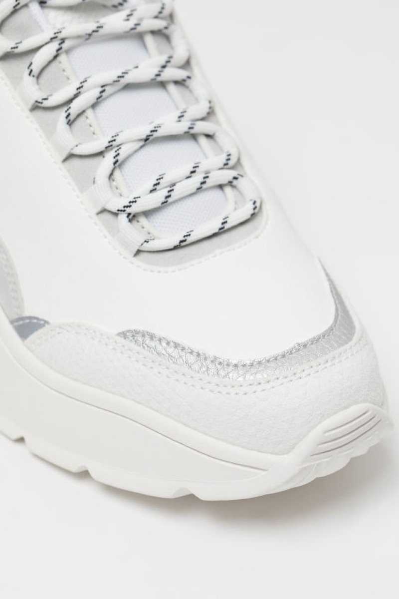 H&M αθλητικά παπούτσια λευκά