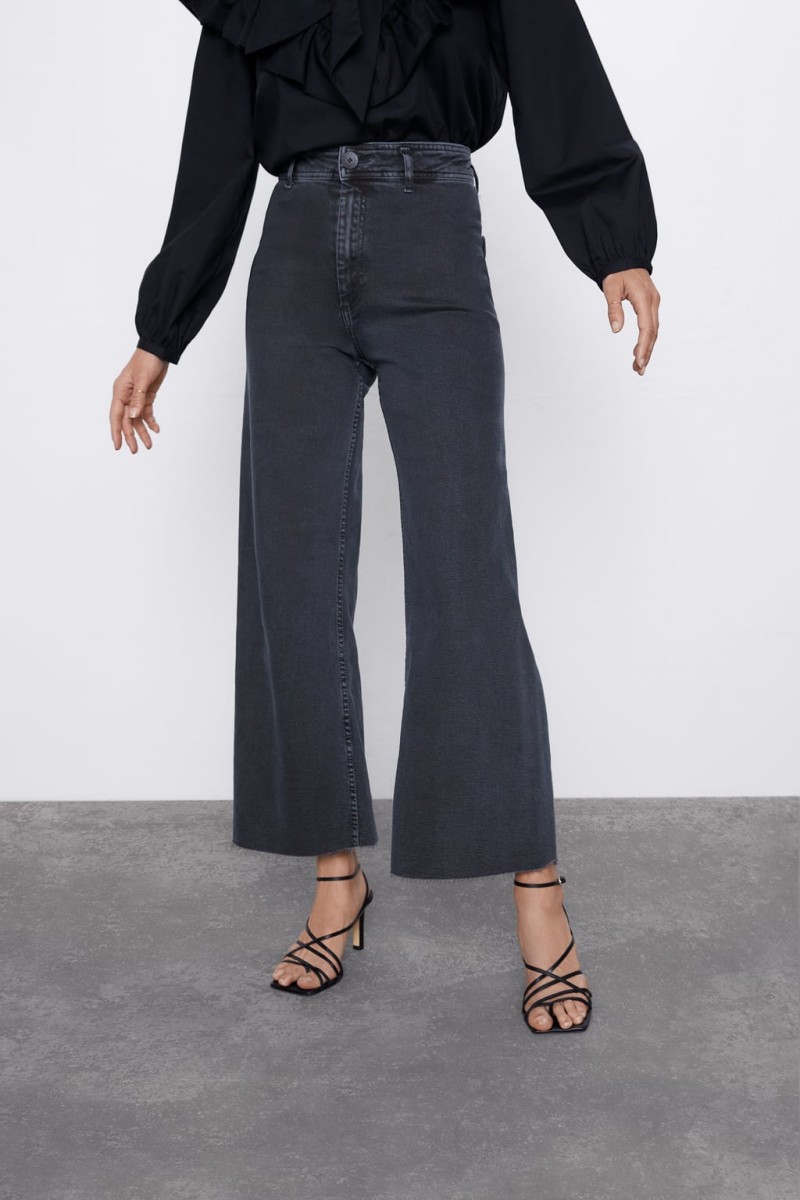 Zara  νέα συλλογή τζιν παντελόνι