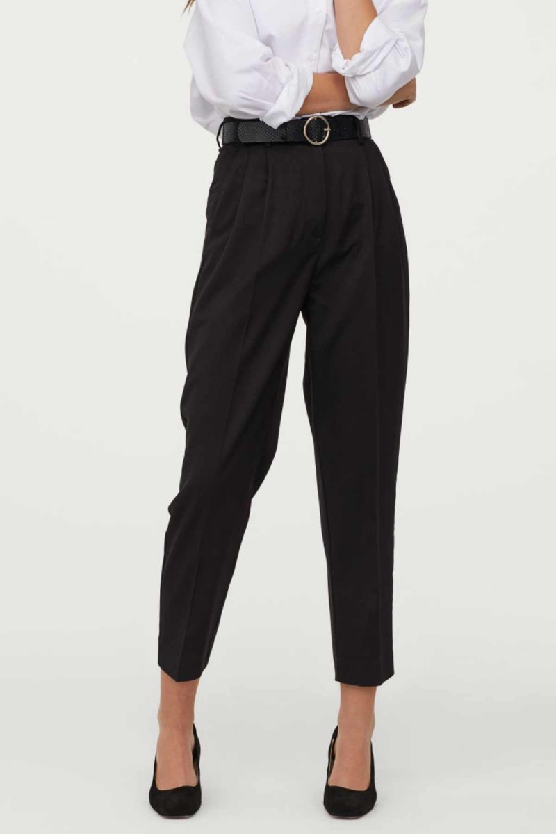 H&M μαύρο παντελόνι 
