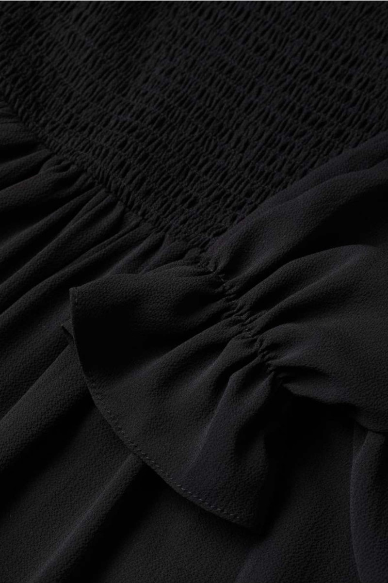 H&M μαύρο φόρεμα 