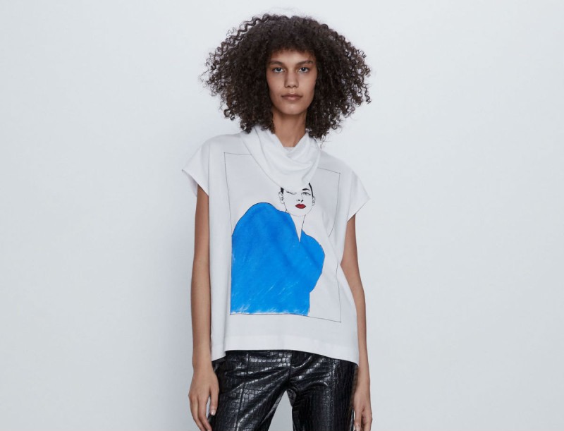 Zara νέα συλλογή μπλούζες