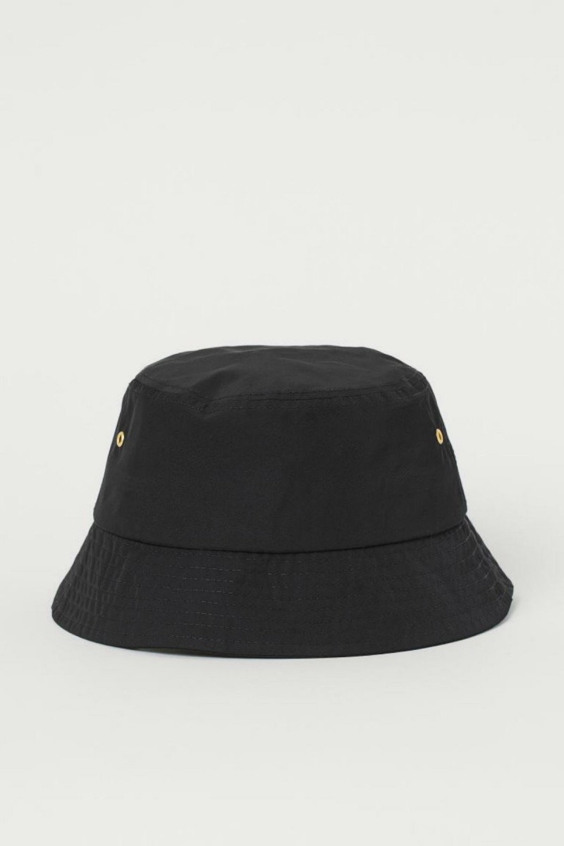 H&M μαύρο bucket hat 