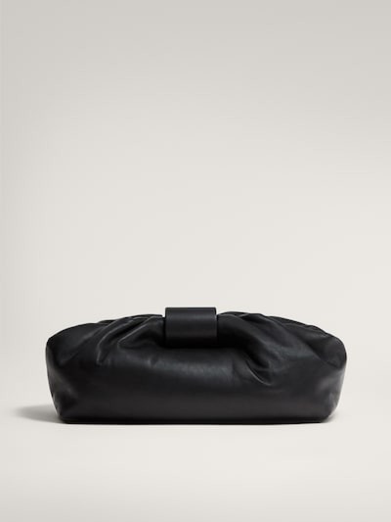Massimo Dutti σικ δερμάτινη τσάντα