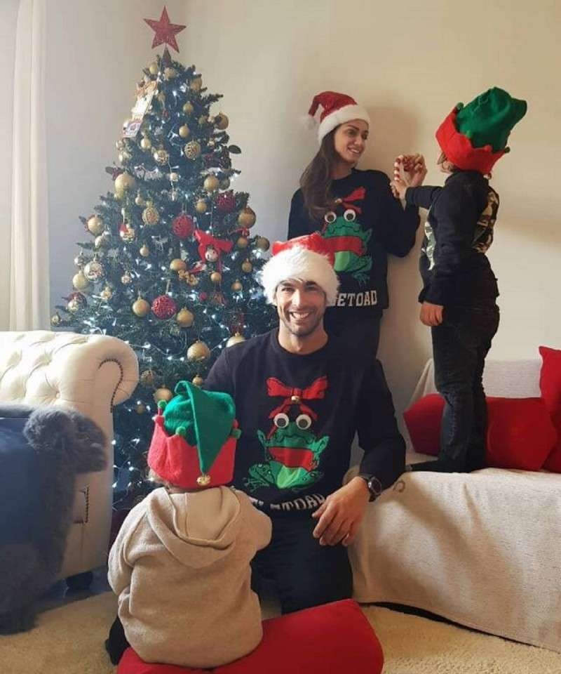 Νίκος Αναδιώτης οικογένεια Χριστούγεννα
