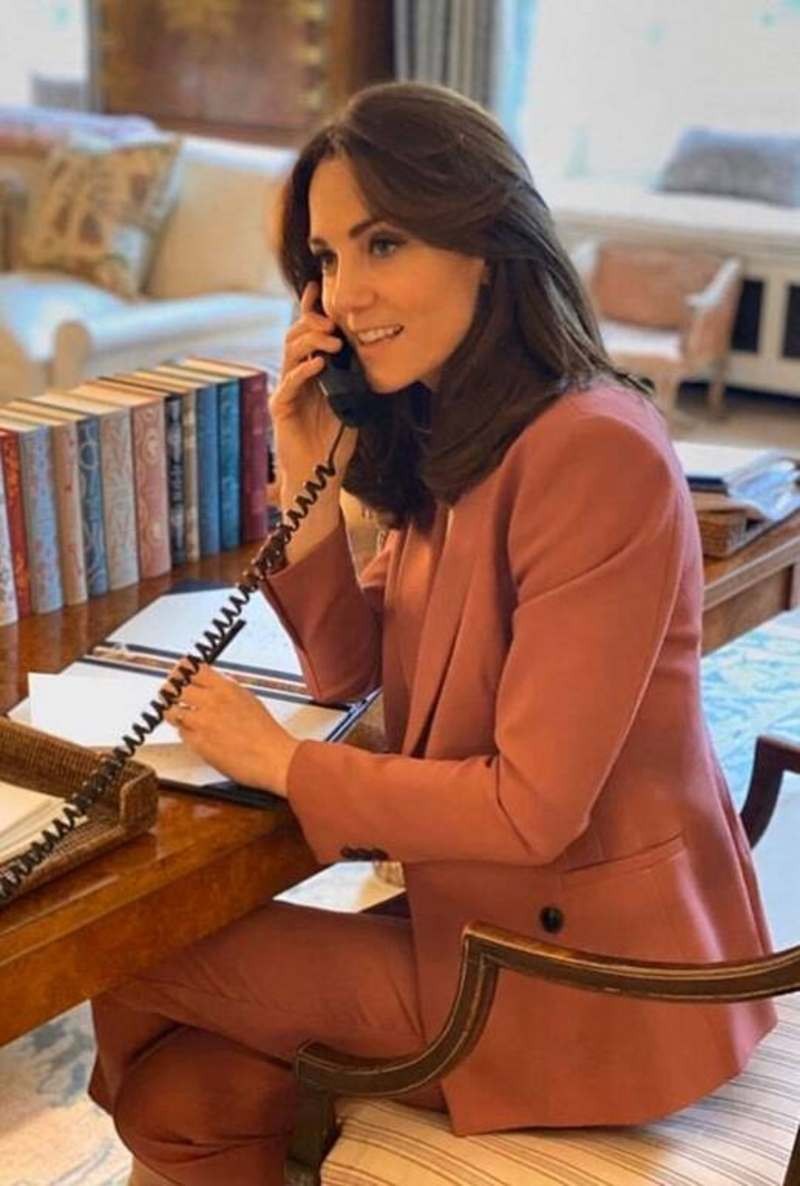 Kate Middleton στο γραφείο της