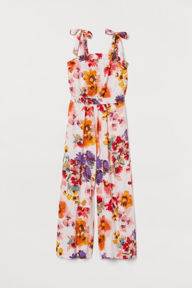 H&M floral jumpsuit