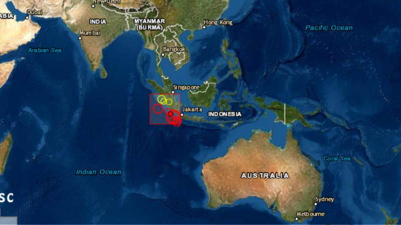 Ινδονησία Σεισμός  6,8 Ρίχτερ