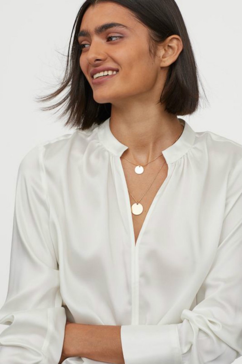 πουκάμισο λευκό H&M