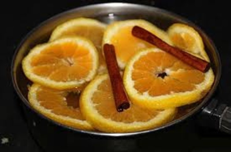 Πορτοκάλι κανέλα αρωματικό κερί