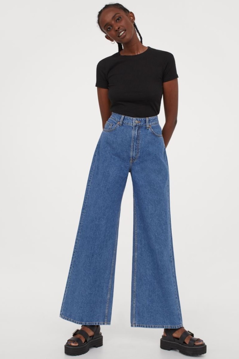 H&M ψηλόμεσο παντελόνι