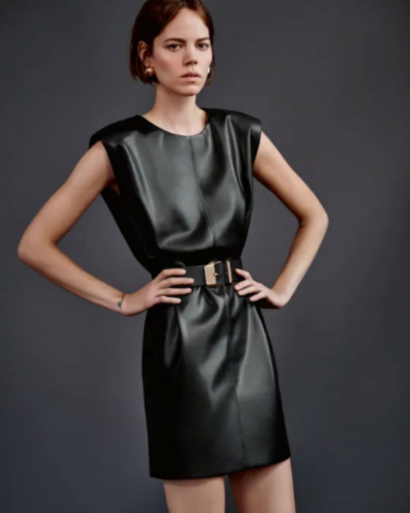 Το πιο συγκλονιστικό δερμάτινο φόρεμα του Zara