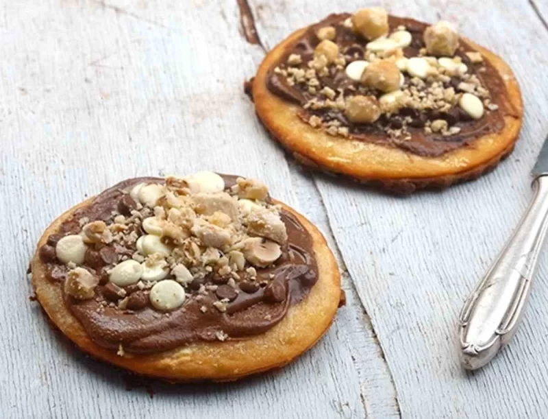 «Κόλαση» η πίτσα σοκολάτας από την Αργυρώ Μπαρμπαρίγου - Έτοιμη σε 10 λεπτά