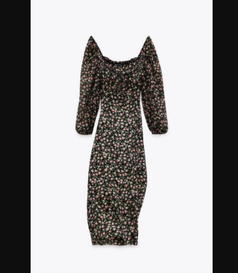 Το πιο ωραίο φλοράλ φόρεμα σε συγκλονιστική τιμή από τα Zara