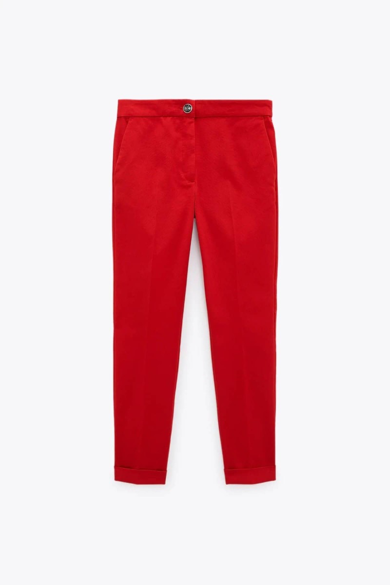 κόκκινο παντελόνι