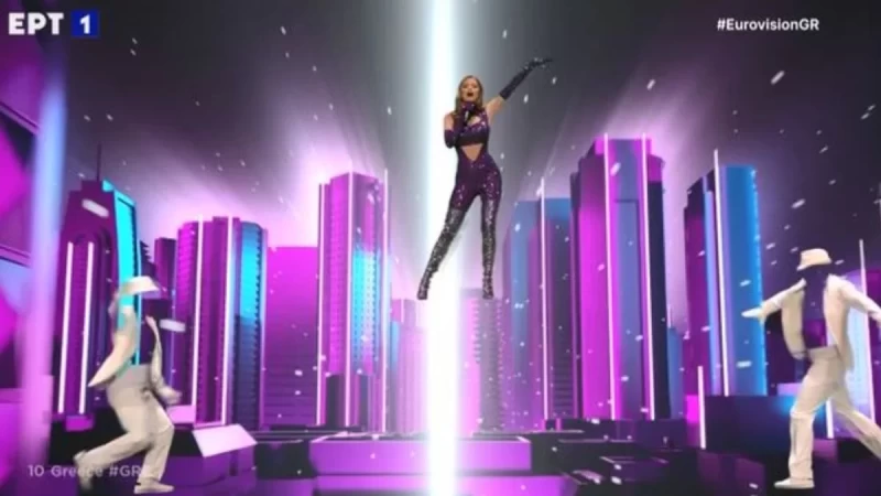Eurovision 2021: Παρά τα λάθη σάρωσε η Στεφανία στη σκηνή!